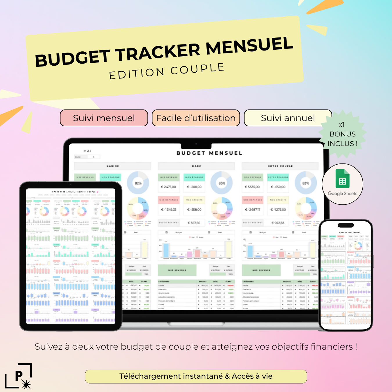 Budget Tracker - Edition Couple