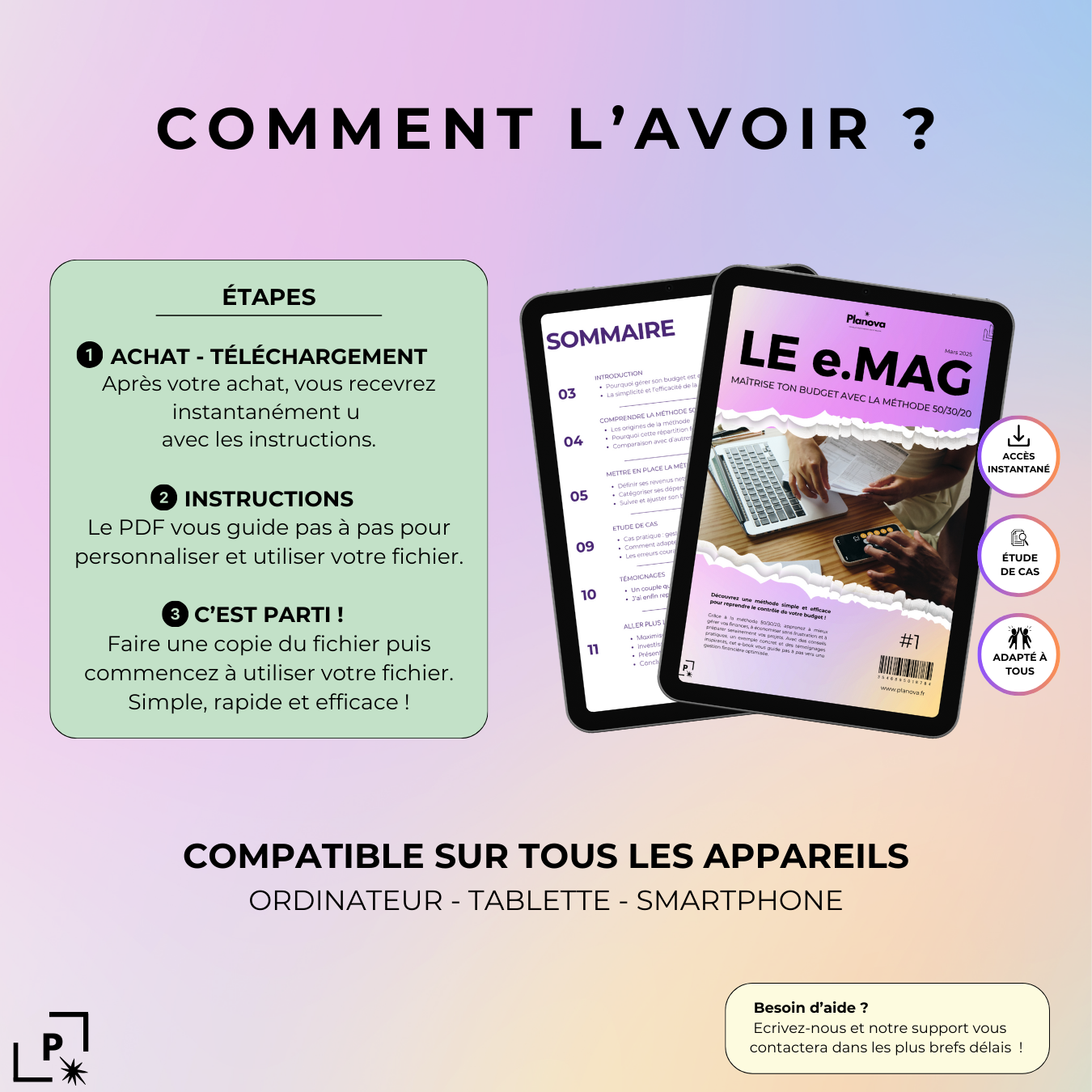 e-Mag #1 : Maîtrise ton budget avec la méthode 50/30/20