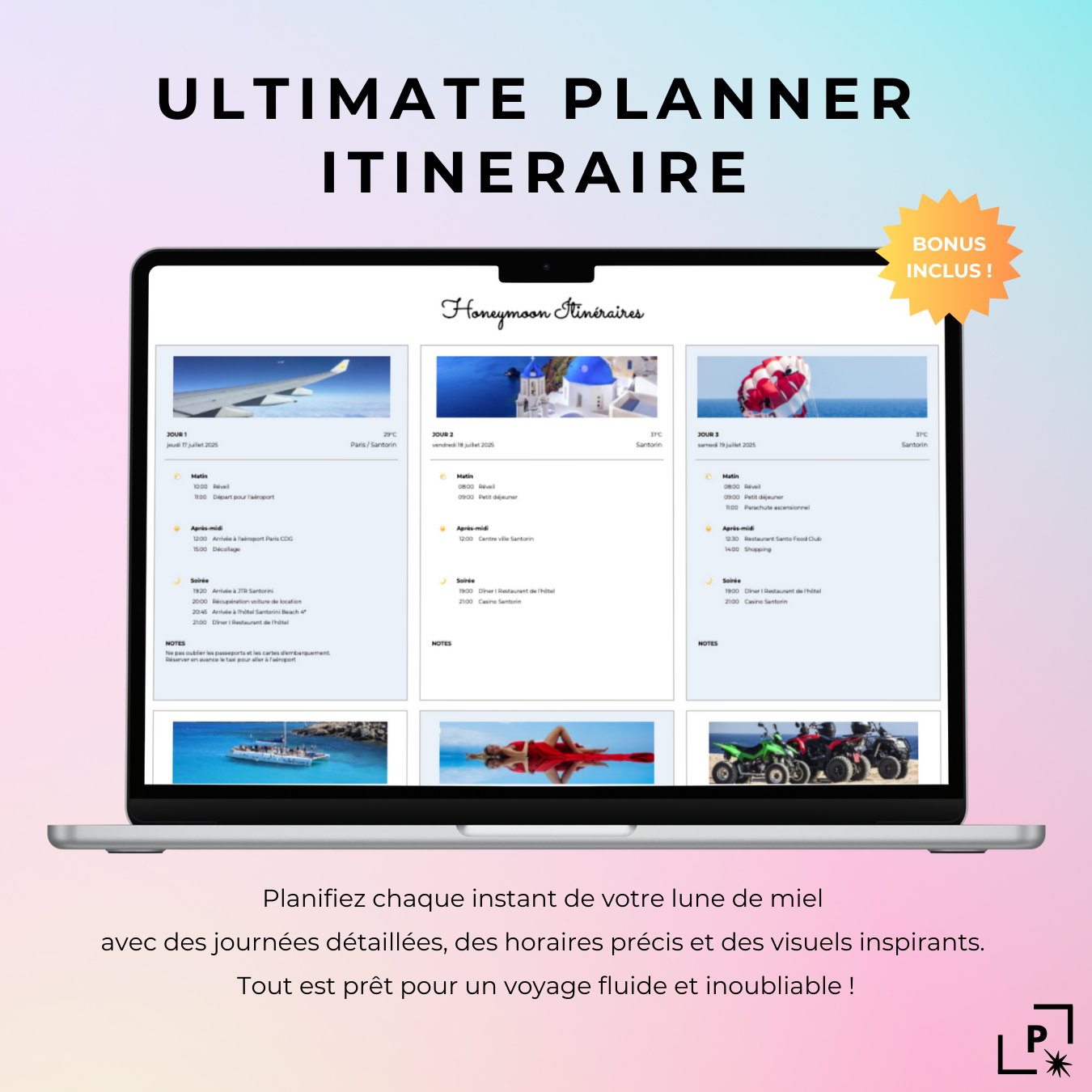 Honeymoon Planner - Planificateur de lune de miel