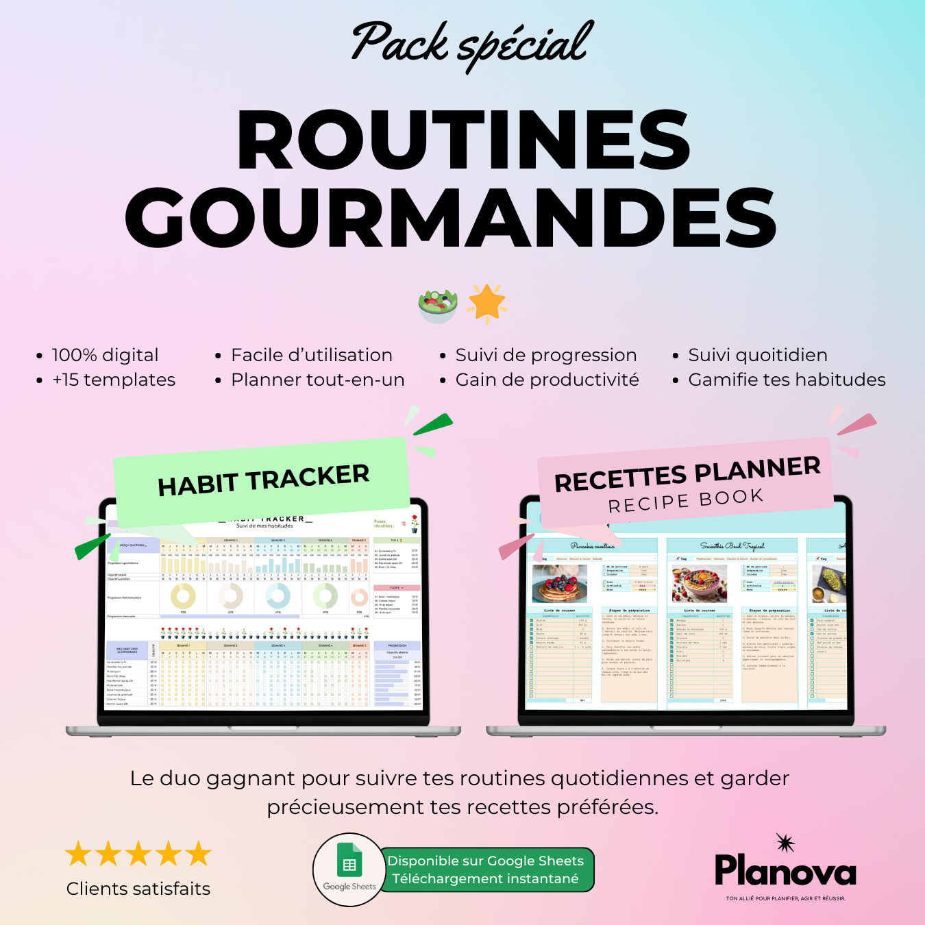 Pack Routines Gourmandes