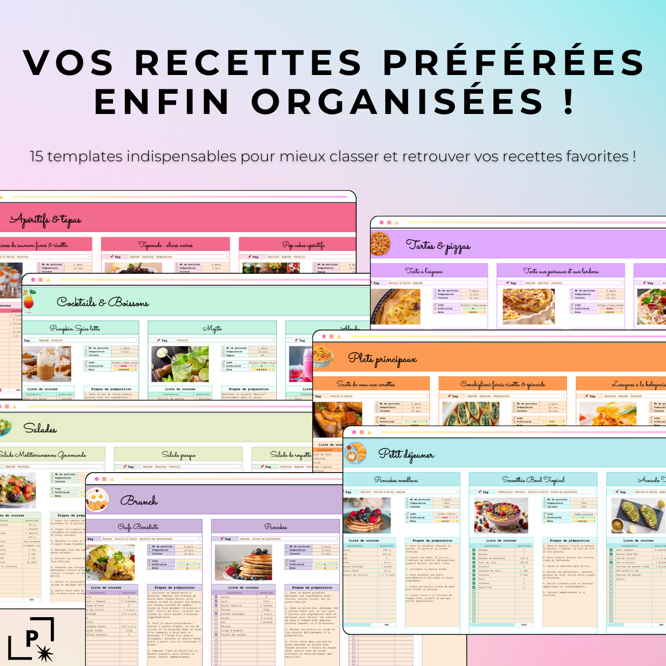 Recettes Planner - Recipe book