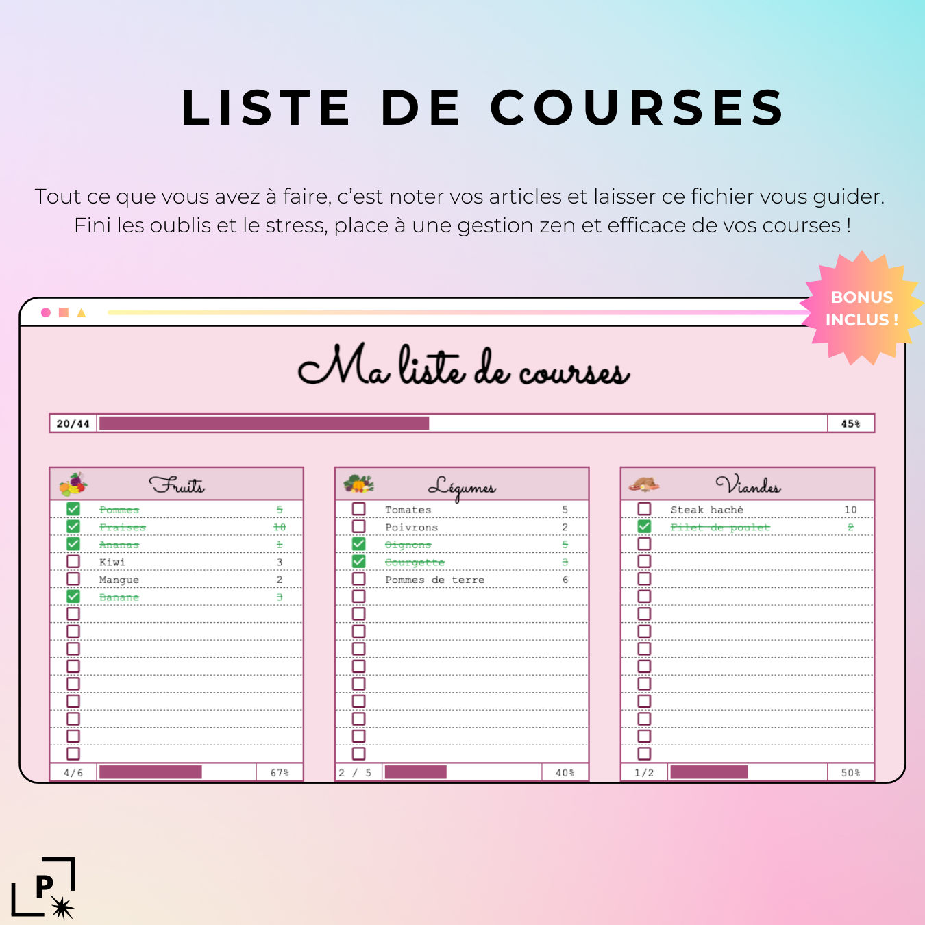 Recettes Planner - Recipe book