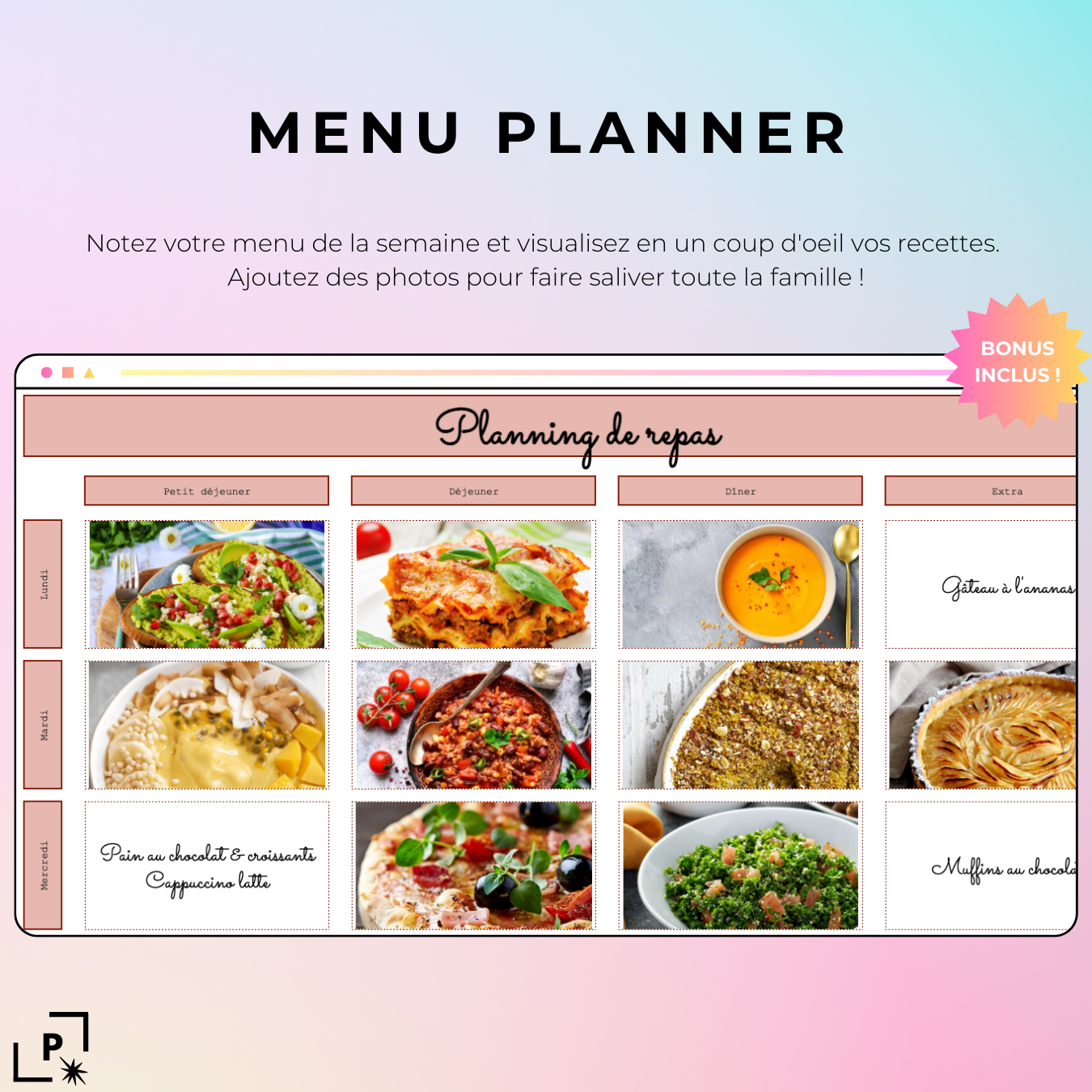 Recettes Planner - Recipe book