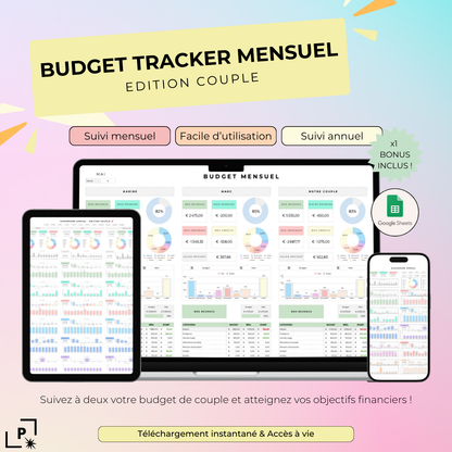 Budget Tracker - Edition Couple