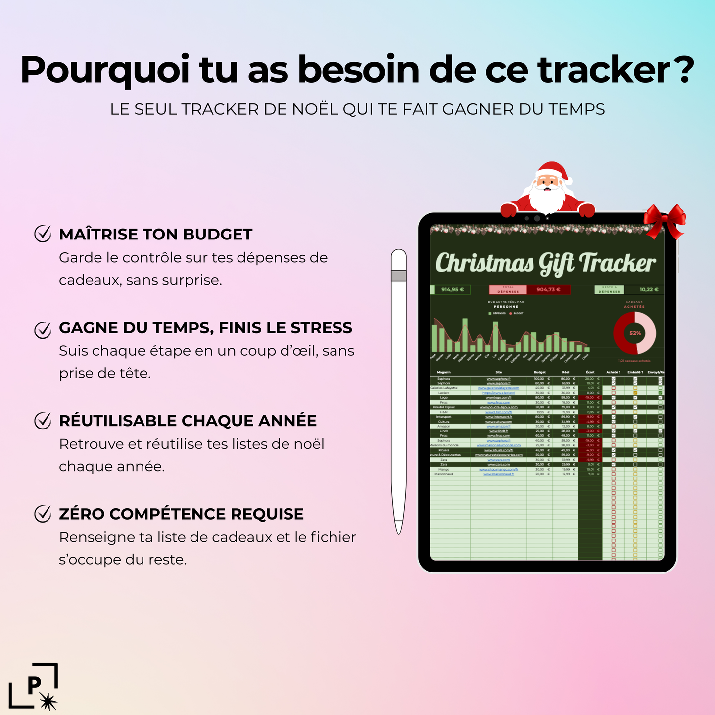 Christmas Gift Tracker