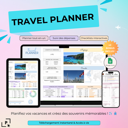 Travel Planner - Planificateur de voyages