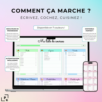 Liste de courses - Grocery List