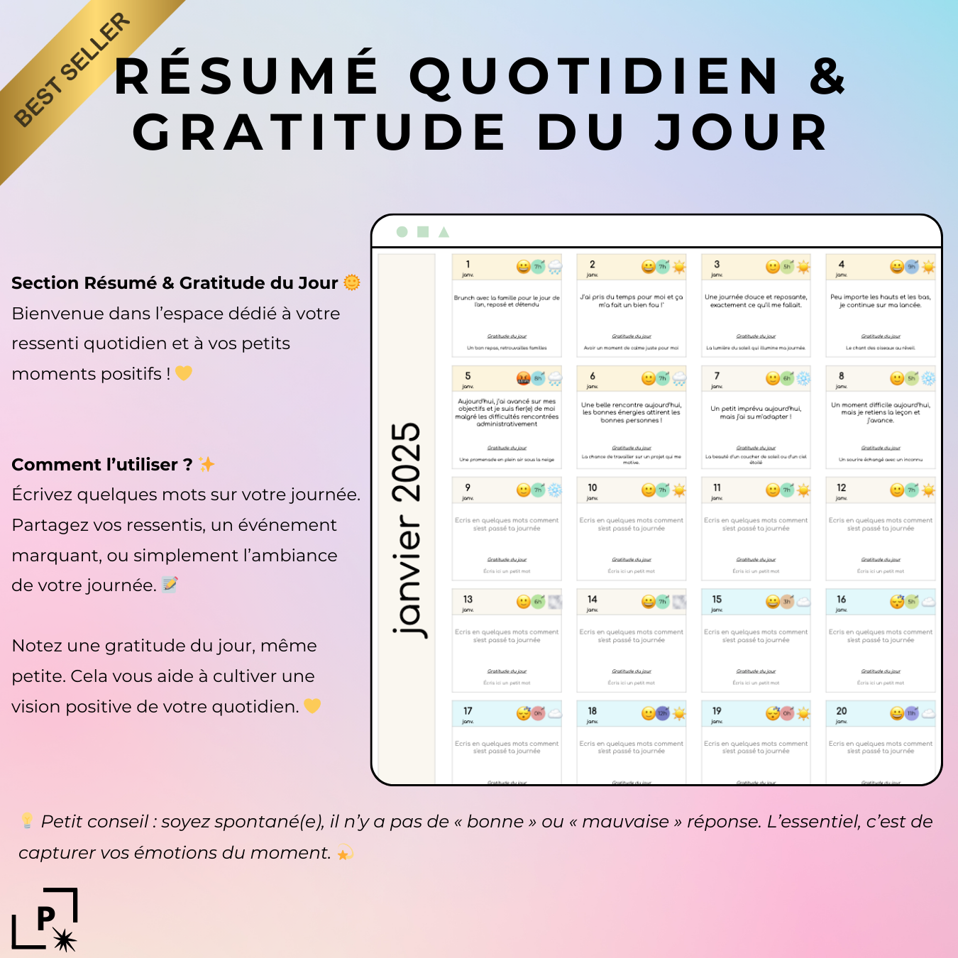 Mood Tracker - Suivi de mes humeurs
