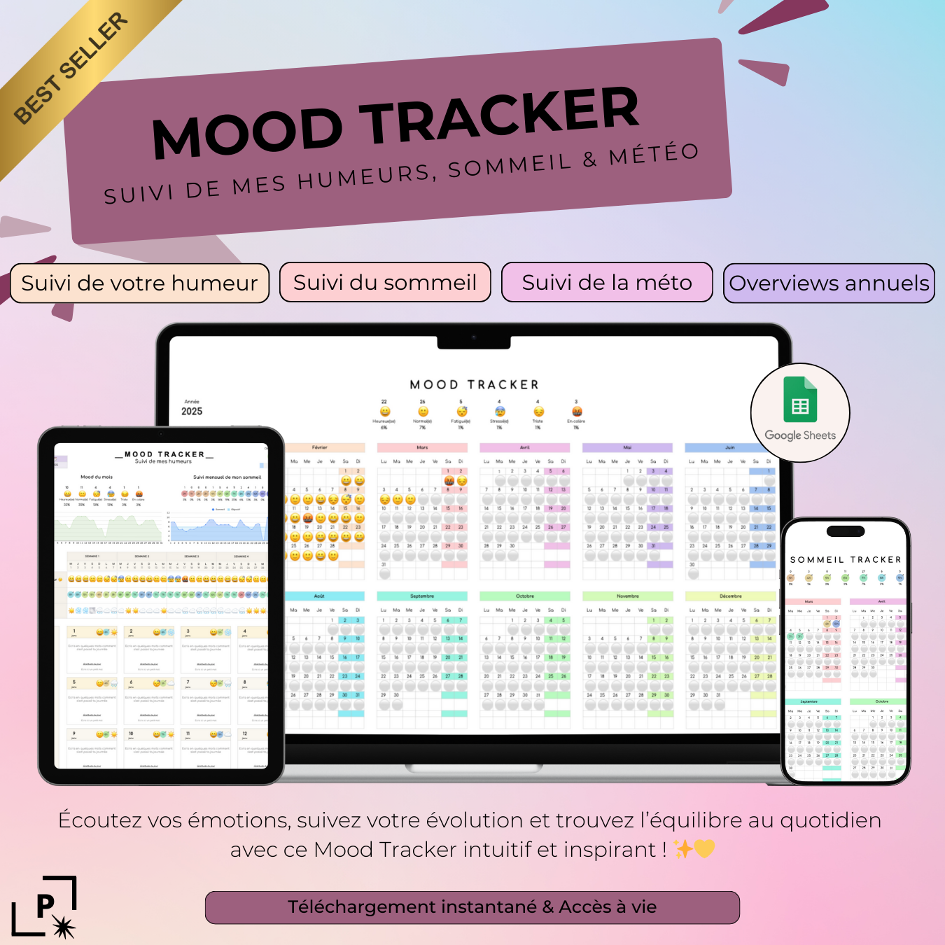Mood Tracker - Suivi de mes humeurs