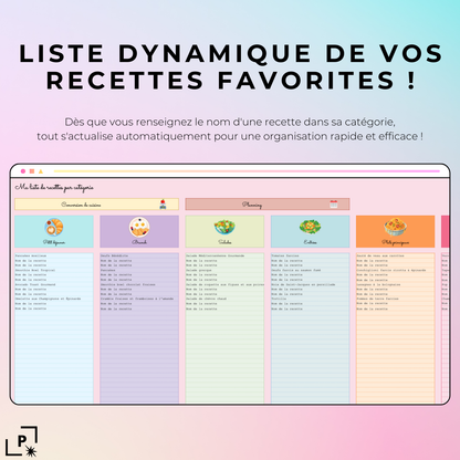 Recettes Planner - Recipe book
