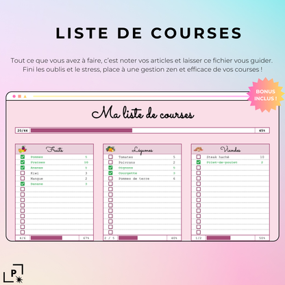 Recettes Planner - Recipe book